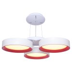 Подвесной светодиодный светильник G61017/3WT+RD Gerhort