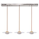 Подвесной светодиодный светильник G61033/3CR+RD WT Gerhort