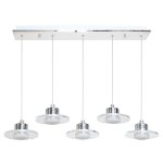 Подвесной светодиодный светильник G61037/5CR Gerhort