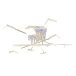 Потолочная светодиодная люстра G61072/11WT RC RBPLED Gerhort