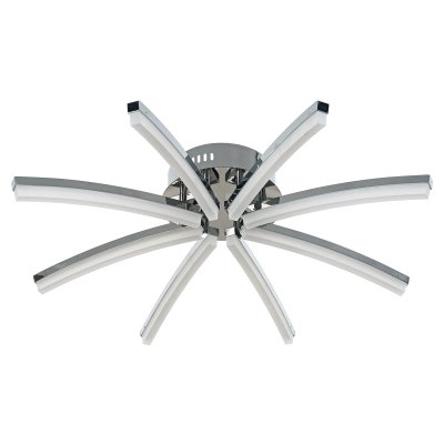 Потолочная светодиодная люстра G61135/8CR WH Gerhort