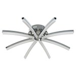 Потолочная светодиодная люстра G61135/8CR WH Gerhort