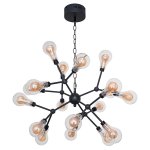 Подвесная люстра G61146/18BK CL Gerhort