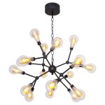 Подвесная люстра G61146/18BK CL Gerhort