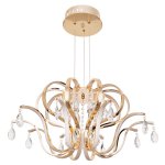 Подвесная светодиодная люстра G61160/10GD Gerhort