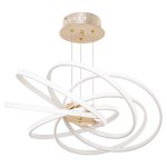 Подвесная светодиодная люстра G61161/6P GD Gerhort