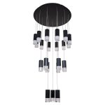 Подвесной светодиодный светильник G61166/21BK Gerhort