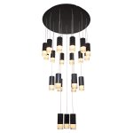 Подвесной светодиодный светильник G61166/21BK Gerhort