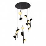 Подвесной светодиодный светильник G61180/10BK Gerhort