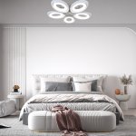 Потолочная светодиодная люстра G61211/5WT Gerhort