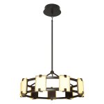 Потолочная светодиодная люстра G61241/9P CF CF+WT Gerhort