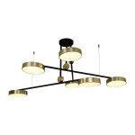 Потолочная светодиодная люстра G61248/6BK MGD Gerhort