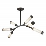 Потолочная светодиодная люстра G61249/6BK CL Gerhort