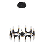 Подвесная светодиодная люстра G61252/24BK Gerhort