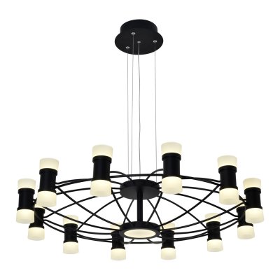 Подвесная светодиодная люстра G61259/12BK Gerhort Подвесная светодиодная люстра G61259/12BK Gerhort