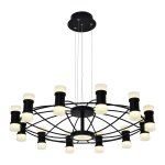 Подвесная светодиодная люстра G61259/12BK Gerhort