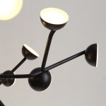 Подвесная светодиодная люстра G61263/36MBK Gerhort