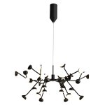 Подвесная светодиодная люстра G61263/36MBK Gerhort