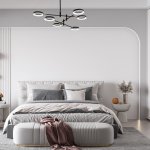 Светодиодный светильник G61301/6BK+GD Gerhort