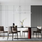 Подвесной светодиодный светильник G61318/2CR WT Gerhort