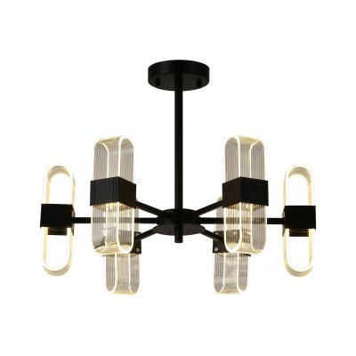 Потолочная светодиодная люстра G61343/6BK Gerhort Потолочная светодиодная люстра G61343/6BK Gerhort