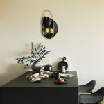 Настенный светодиодный светильник G61355/1wBK+GD Gerhort