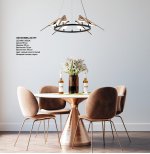 Светильник светодиодный G61391/6BK+GD WT Gerhort