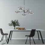 Люстра светодиодная G61415/5GR Gerhort