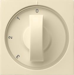 Gira S-55 Крем глянц Накладка с ручкой для трехступенчатого переключателя (G66901)