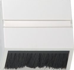 Gira S-55 Бел Накладка под углом для станд.приборов с квадратной панелью (G68227)