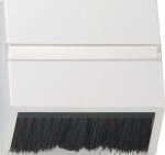 Gira S-55 Бел Накладка под углом для станд.приборов с квадратной панелью (G68227)