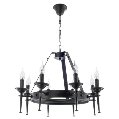 Подвесная люстра G71085/8BK Gerhort Подвесная люстра G71085/8BK Gerhort