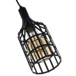 Подвесной светильник G71094/1BK BK+CL Gerhort