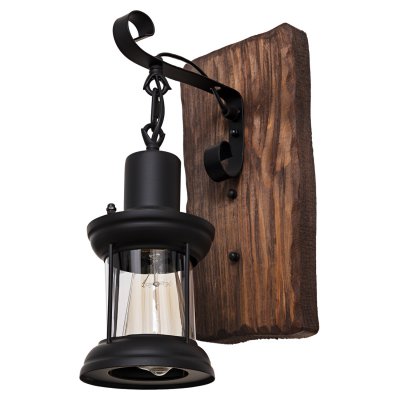 Настенный светильник бра G71110/1wBK+WD BK+CL Gerhort