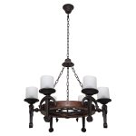 Подвесная люстра G71114/6BK+WD Gerhort