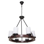 Подвесная люстра G71117/6BK+WD WT Gerhort