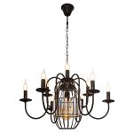 Подвесная люстра G71130/6+3BK Gerhort