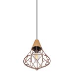 Подвесной светильник G71135/1P BK GD Gerhort