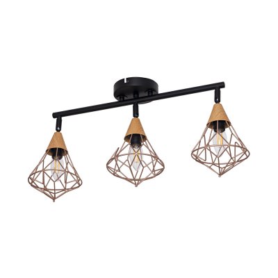 Спотовый светильник G71135/3wBK GD Gerhort Спотовый светильник G71135/3wBK GD Gerhort