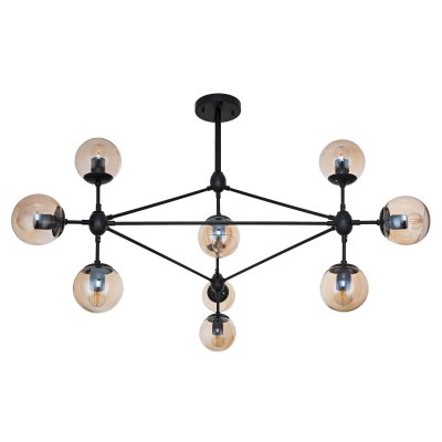 Потолочная люстра G71137/10BK AMB Gerhort Потолочная люстра G71137/10BK AMB Gerhort