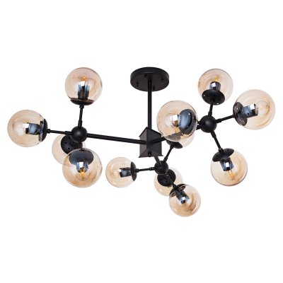 Потолочная люстра G71137/12BK AMB Gerhort Потолочная люстра G71137/12BK AMB Gerhort