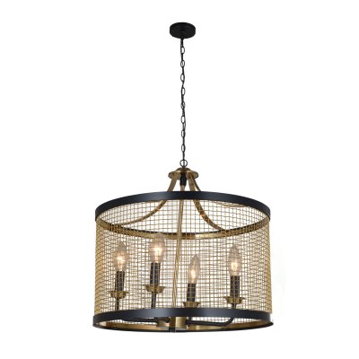 Подвесной светильник G71156/4BK+GD Gerhort