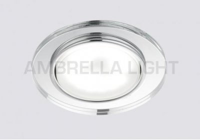 Светильник точечный Ambrella G8060 CH хром/прозрачный GX53 GX53 SPOT