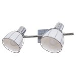 Спотовый светильник G81037/2wGY+CH WH Gerhort