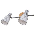 Спотовый светильник G81044/2wBEG+CH WH Gerhort