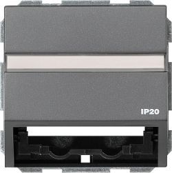 Gira TX-44 Накладка с опорной пластиной для розеток средств связи (G87067)