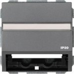 Gira TX-44 Накладка с опорной пластиной для розеток средств связи (G87067)