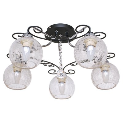 Потолочная люстра G91012/5BK+CR CL Gerhort Потолочная люстра G91012/5BK+CR CL Gerhort