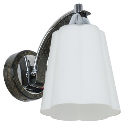 Настенный светильник бра G91021/1wCR+WENGUE WT Gerhort Настенный светильник бра G91021/1wCR+WENGUE WT Gerhort