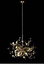 Светильник подвесной Crystal Lux GARDEN SP3 D400 GOLD (1860/203)
